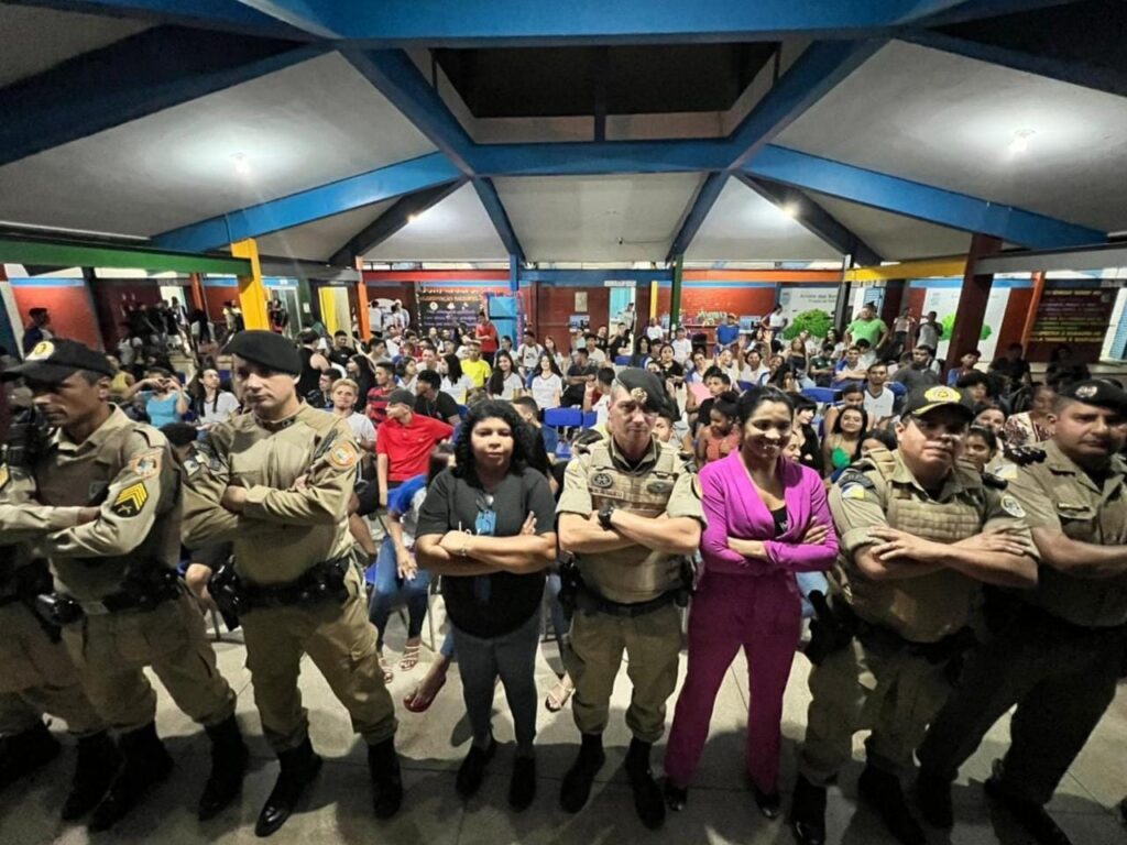 6° BPM realiza palestra para alunos do CEM Taquaralto, na região sul de Palmas
