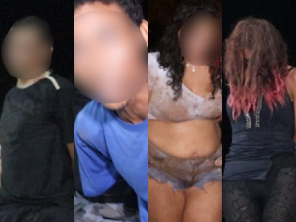 Quarteto é preso pela ROTAM após roubar veículo e manter motorista de aplicativo em cárcere privado na Capital