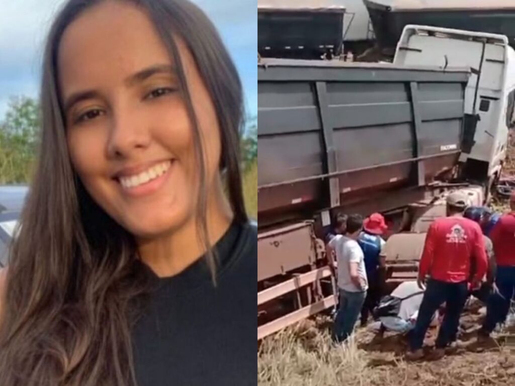 Jovem morre após carreta invadir a contramão e atingir moto que ela estava em Araguaína; motorista estava visivelmente embriagado