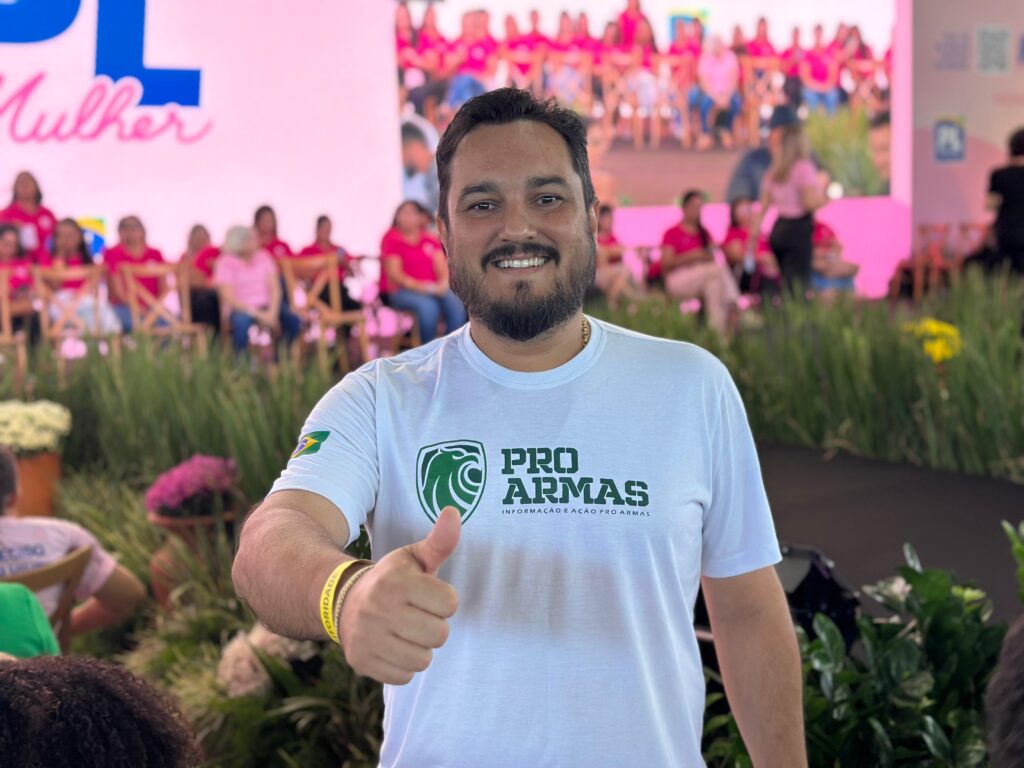 Delegado do ProArmas no Tocantins participa de evento do PL Mulher em Palmas