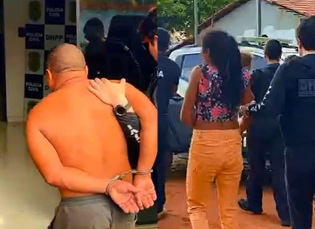 Casal é preso pela PC em Palmas; eles teriam tentando matar uma pessoa após terem a recusa para fazerem um trisal