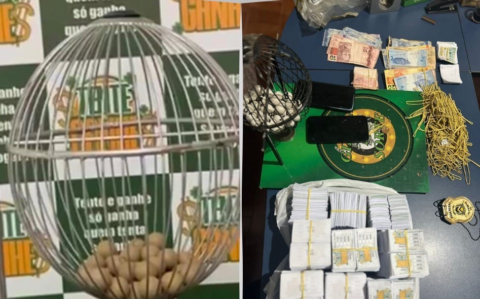Em Formoso do Araguaia, jogos de azar locais são desmantelados pela PC; homem e mulher são autuados