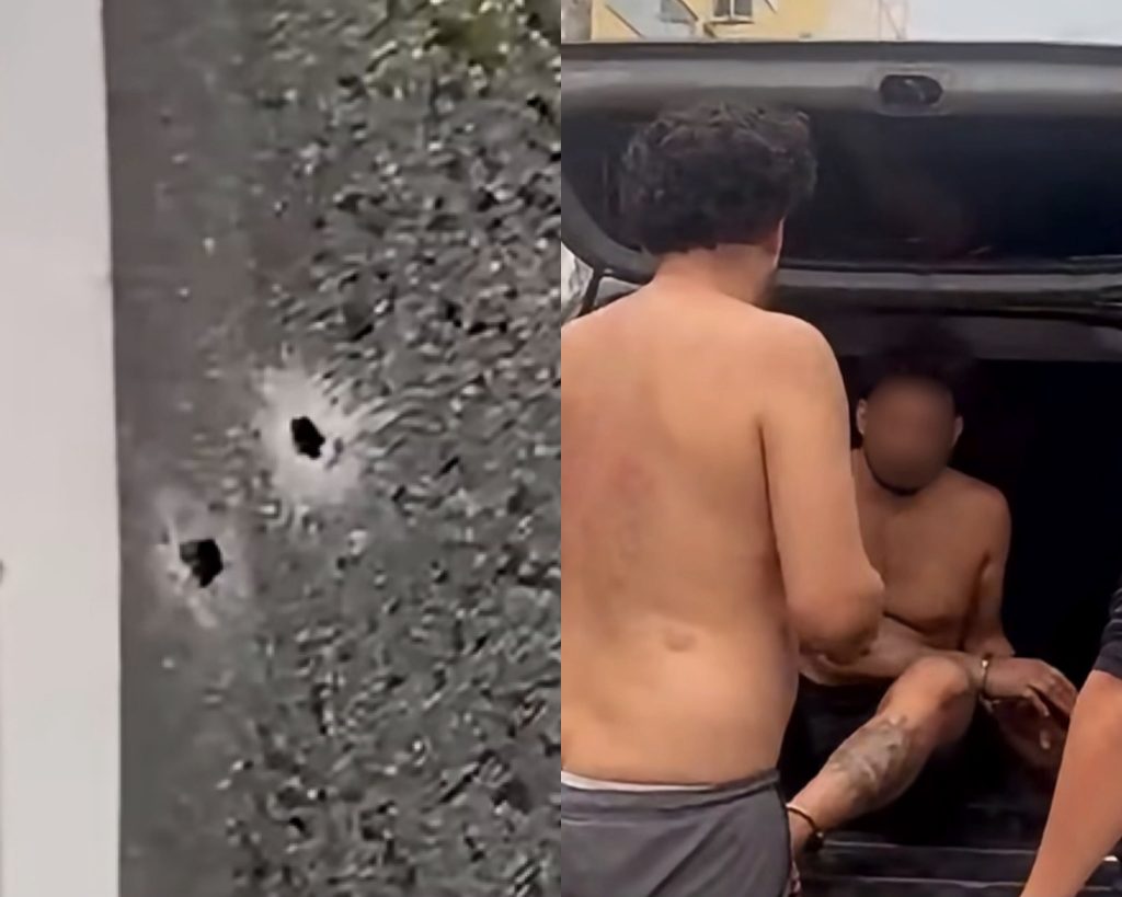 21 disparos: médico e estudante de Medicina são presos após residência de professora ser atingida a tiros em Gurupi